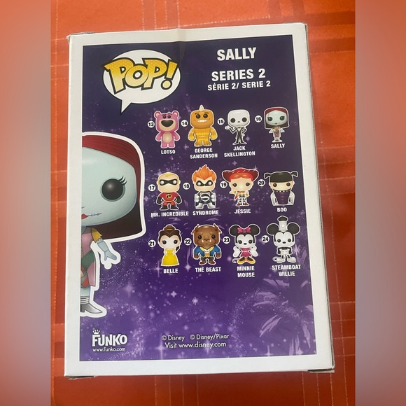 Disney Sally Nightmare Before Christmas funko Pop number 16 - Picture 4 of 6